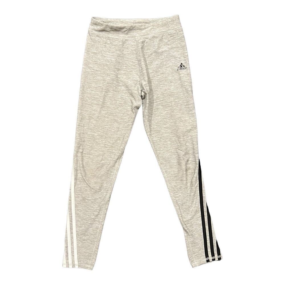 Adidas Gray Heather Aeroready Girls leggings 14